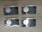 Nederland. 4 x Historische Coincard 2 1/2 Gulden 1959 - 1960