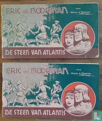 Eric de Noorman - De steen van Atlantis - 1948, Boeken, Stripverhalen, Gelezen, Eén stripboek, Verzenden