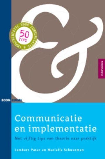 Communicatie En Implementatie - Pater, Verzenden