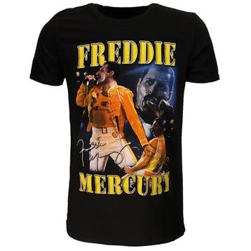 Freddie Mercury Live Homage T-Shirt - Officiële Merchandise, Nieuw