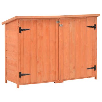 vidaXL Tuinberging 128x42x91 cm hout, Verzenden