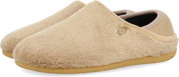 Hot Potatoes Furry Sloffen met hielsluiting - Beige - Maa..., Verzenden, Nieuw