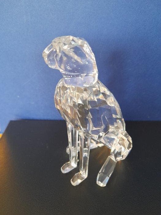 Swarovski - Beeldje - Cheetah - 183225 - Box + Certificate -, Antiquités & Art, Curiosités & Brocante
