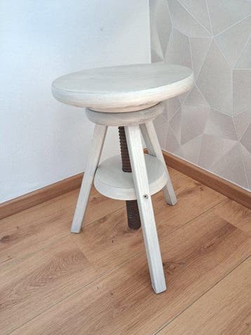 Kruk - Hout - Verstelbaar pianokrukje