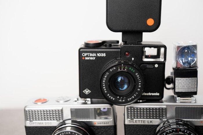 Agfa Optima 1035 sensor + Optima 200 sensor + Silette LK, TV, Hi-fi & Vidéo, Appareils photo analogiques