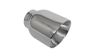 2,5 inch ingang 4 inch uitgang Uitlaat sierstuk rvs, Auto-onderdelen, Ophalen of Verzenden, Nieuw