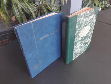 France 1961/1987 - Lot de 2 classeurs avec reproduction