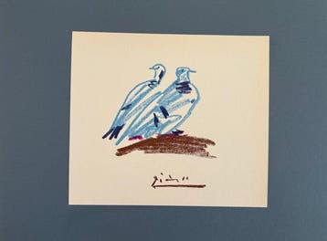 Pablo Picasso (1881-1973) - L’Oiseau bleu