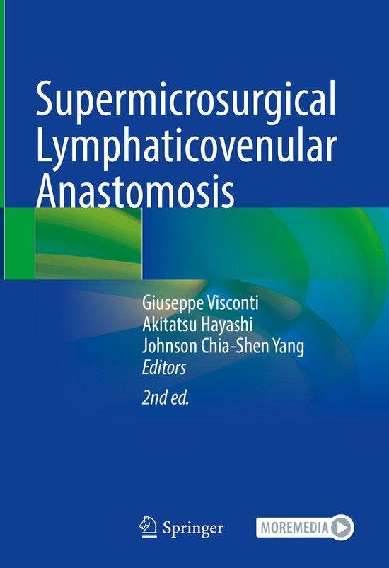 Supermicrosurgical Lymphaticovenular Anastomosis, Boeken, Taal | Engels, Zo goed als nieuw, Verzenden
