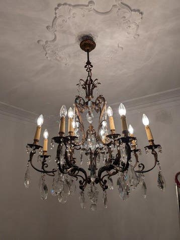 Lustre - Cristal, Bronze, Antiek en Kunst