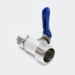 Kogelkraan met Jaco fitting osmosetoestel 10mm tubing-1/4M, Ophalen of Verzenden