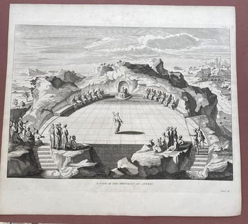 Griekenland - Athene - Areopagusheuvel /Marsheuvel; Auguste