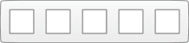 Niko Original Afdekraam Schakelmateriaal - 101-76005, Bricolage & Construction, Électricité & Câbles, Envoi