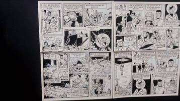 Vandersteen, Willy - 2 Original page - Robert en Bertrand -