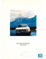 1967 NSU RO 80 BROCHURE DUITS