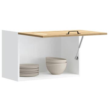 vidaXL Keukenbovenkast Kalmar bewerkt hout artisanaal, Verzenden, Nieuw