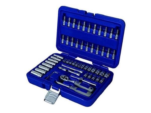 Veiling - Michelin dopsleutel en bit-set 57-delig MSS-57-1/4, Doe-het-zelf en Bouw, Gereedschap | Handgereedschap, Nieuw