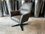 Veiling - Fauteuil Bronz - Draaibaar - Microleder - Grijs  -, Huis en Inrichting, Nieuw