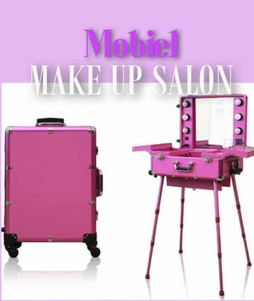 Mobiele Visagie Tafel Hot Pink (Visagie Tafels), Verzenden, Overige typen