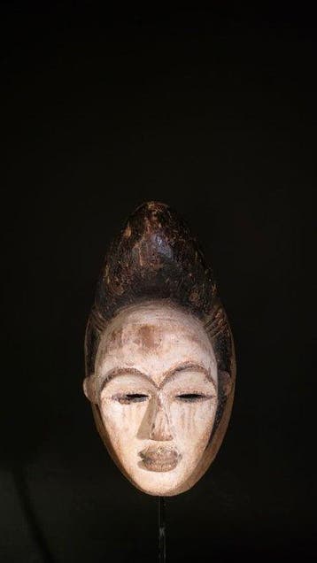 Houten masker - Punu - Gabon (Zonder minimumprijs)