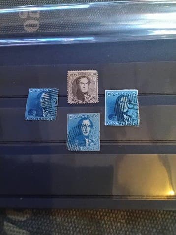 België - Leopold I medaillon 3 epauletten