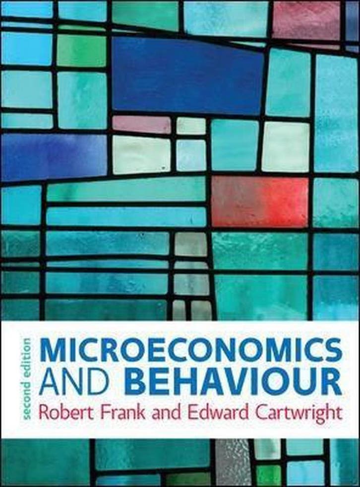 Microeconomics and Behaviour 9780077174088 Robert Frank, Livres, Langue | Anglais, Envoi