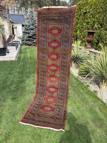 Wol SAMARKAND-loper van Louis de Poortere - Tapijt - 285 cm, Maison & Meubles, Ameublement | Tapis & Moquettes