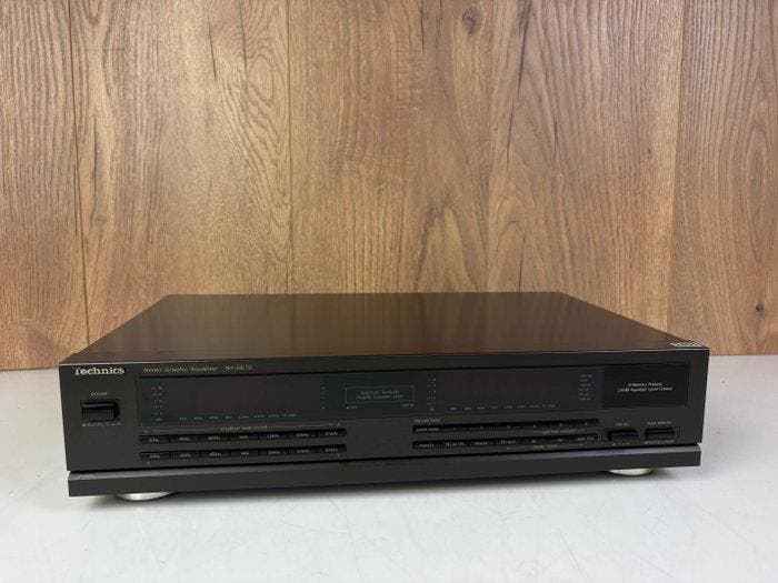 Technics - SH-GE70 - Stereo Graphic Equalizer, TV, Hi-fi & Vidéo, Radios