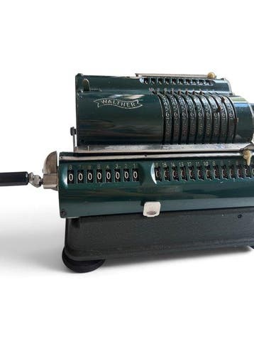 Walther RMKZ - Calculatrice - 1940-1950, Antiquités & Art