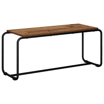 vidaXL TV Stand 98 x 35.5 x 42 cm Eikenhout Bewerkt hout, Verzenden, Nieuw