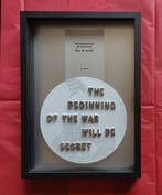 Jenny Holzer (1950) - The beginning of the war will be