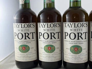 Taylors, White Port - Douro - 6 Flessen (0.75 liter), Verzamelen, Nieuw
