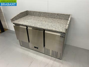 HCB Table de travail pour pizza en inox « Pizzatafel, Verzenden, Nieuw in verpakking