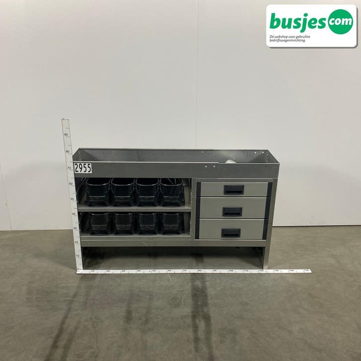Aluca bedrijfswageninrichting 1255x420x750mm (2955), Auto-onderdelen, Overige Auto-onderdelen, Gebruikt, Verzenden