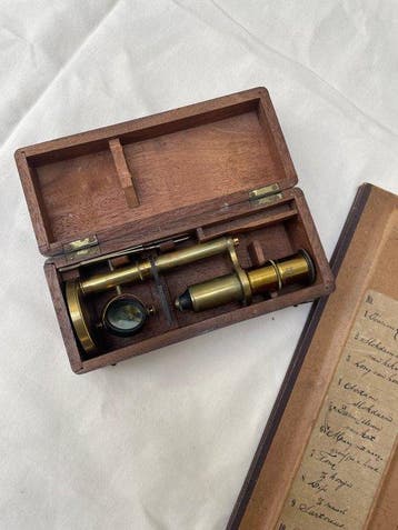 Technisch instrument (2) Antiek - Nederland - 1850-1900 -