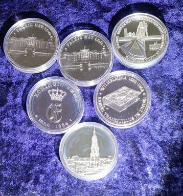 Pays-Bas. Silver medal de serie memorie koninklijk huis