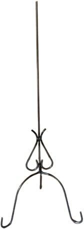 Metaalstaander mini torsohouder zo van de smid 44,5x18 cm, Huis en Inrichting, Woonaccessoires | Kunstplanten en Kunstbloemen