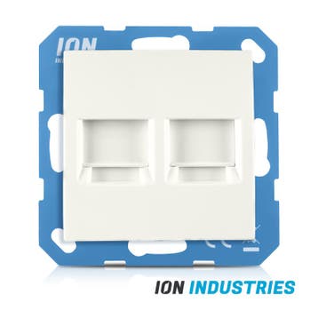 Ion - industries - | - modular - jack - 2-voudig - | - met, Verzenden