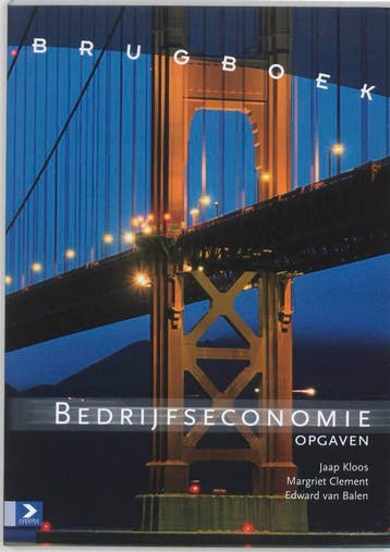 Opgaven Brugboek Bedrijfseconomie 9789039518823, Verzenden, Gelezen, Edward van Balen