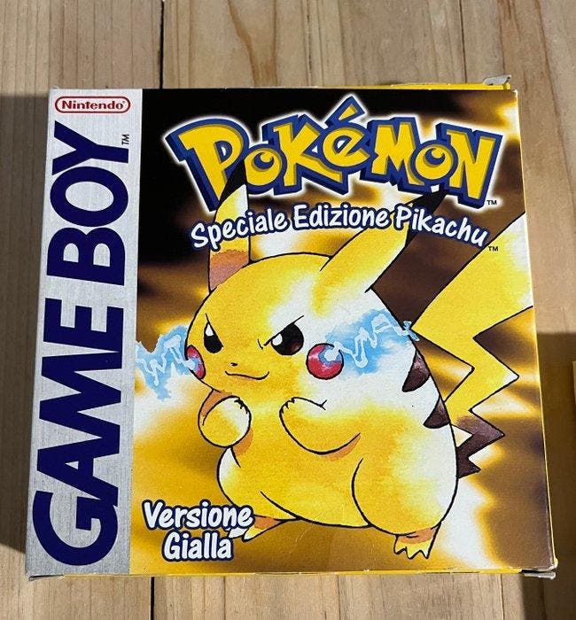 Nintendo - Gameboy Classic - Pokemon Giallo ITALIANO (ITA) -, Games en Spelcomputers, Spelcomputers | Overige Accessoires
