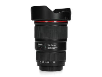 Canon EF 16-35mm f/4 L IS USM - Groothoeklens, Ophalen of Verzenden, Zo goed als nieuw