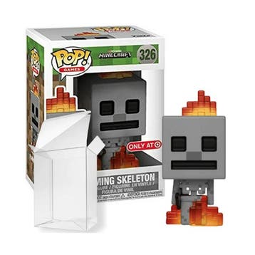 Funko Pop!  Minecraft - Flaming Skeleton #326 Target, Verzenden