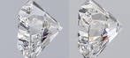 Sans prix de réserve - 2 pcs Diamant (Naturelle) - 0.80 ct -