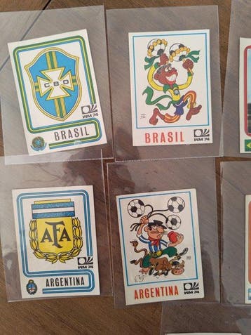 1974 Panini WC München 74 Zagalo, Verzamelen, Nieuw