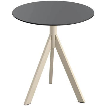 Inklapbare Tafel | INFINITY | HPL/RVS | Zwart Blad |, Verzenden, Nieuw in verpakking