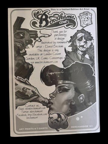 David Bircham - Daredevil – Limited Edition Signed Art Print, Nieuw