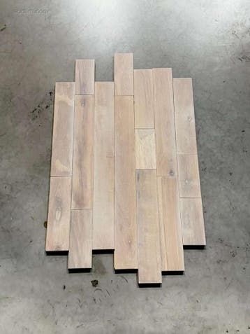 86,40 m² Behandeld eiken massief parket mix..., Ophalen
