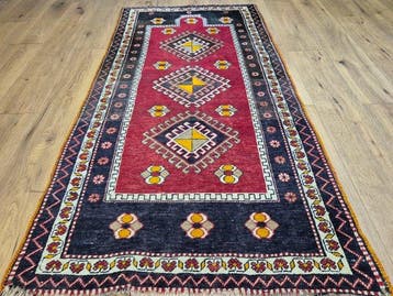 Antiek oosters Kazak tapijt in traditionele stijl -, Nieuw
