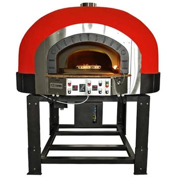 Roterende Pizzaoven | SERIE GRK (SILICONE) | Gas | 8x Ø30cm, Verzenden, Nieuw in verpakking