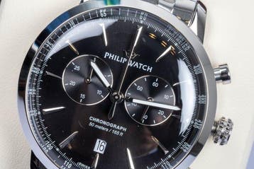Philip Watch - Sunray - Classic - Chronograph - Date - Swiss, Nieuw